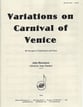 Variations on Carnival of Venice Trumpet or Euphonium and Piano cover